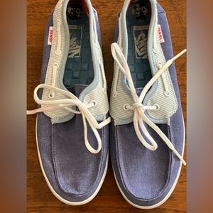 VANS!! Excellent condition- slip in boat shoes! Size 5.5